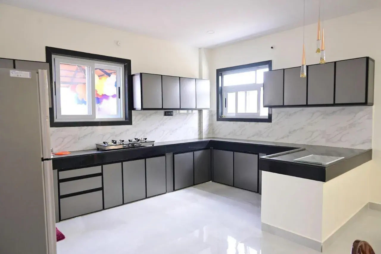 Modern equipped kitchen